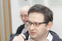 Секретарь Федерации независимых профсоюзов России, главный редактор центральной профсоюзной газеты «Солидарность» Александр Шершуков