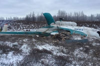 На Ямале объявили 22 октября днём траура по погибшим при крушении вертолёта