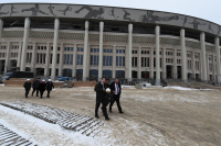 Сенаторы проверили стадион «Лужники»
