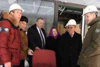 Сенаторы осматривают будущую VIP-ложу