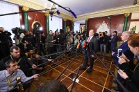 Геннадий Зюганов, руководитель фракции КПРФ в Государственной Думе.