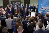 В Госдуме открылась выставка перспективных образцов отечественной авиации