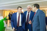 Губернатор Тамбовской области Александр Никитин и председатель Тамбовской областной думы Евгений Матушкин