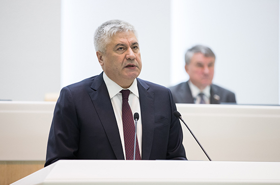 Колокольцев требует пресекать попытки дестабилизировать ситуацию в РФ