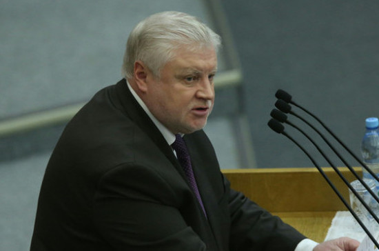 Сергей Миронов назвал вредной и неправильной  замену маткапитала ежемесячными выплатами