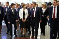 Спикер Госдумы Вячеслав Володин поблагодарил депутата от Крыма, экс-прокурора республики Наталью Поклонскую за активное участие в событиях марта 2014 года