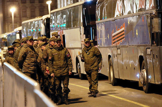 В Москве стартовали репетиции Парада Победы