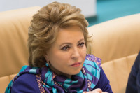 Валентина Матвиенко провела встречу с председателем правления РОСНАНО 