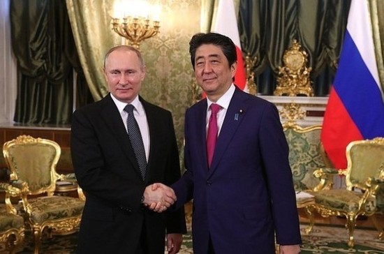 Лидеры РФ и Японии обсудили совместную хозяйственную деятельность на Курилах