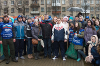 Депутат Романов поблагодарил молодёжь Колпинского района за активное участие в Дне благоустройства