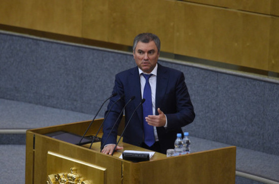 Вячеслав Володин пригласил парламентариев Швейцарии посетить Сирию