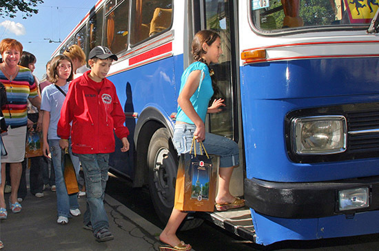 Детскому туризму отменят «возрастной  ценз» для автобусов