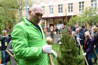 Николай Валуев после завершения работы