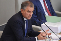 Уведомление фракции о внесении инициативы поможет самому депутату, считает Володин