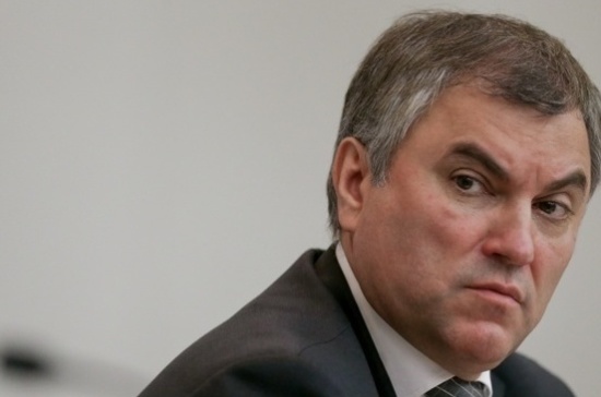 Вячеслав Володин посетит Сербию на следующей неделе