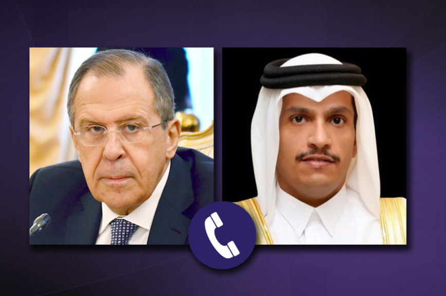 Лавров в беседе с главой МИД Катара призвал арабские страны к диалогу