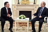 Президент Монголии на русском языке рассказал Путину о развитии отношений с РФ