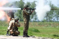 Выстрел из ручного гранатомета