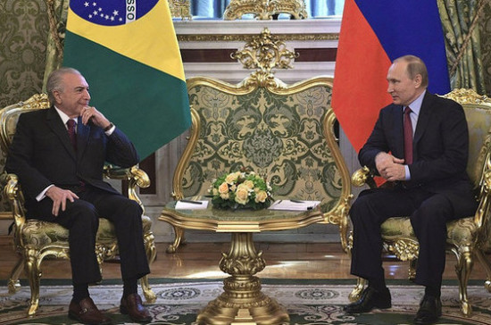 Путин и Темер подписали заявление о стратегическом внешнеполитическом диалоге