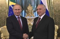 Темер пригласил Путина посетить Бразилию