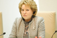 Матвиенко обсудила с Бречаловым ситуацию в Удмуртии
