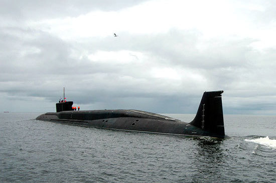Подводный крейсер «Юрий Долгорукий» провёл успешные стрельбы баллистической ракетой «Булава»