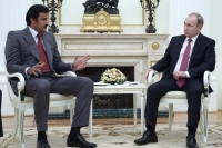 Путин обсудил с эмиром Катара варианты преодоления кризиса в отношениях Дохи с арабскими странами