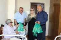 Дагестанские общественники поздравили ветеранов и инвалидов с Уразой