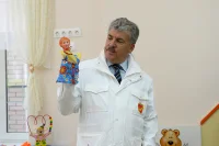По словам Павла Грудинина, для детсада искали игрушки отечественного производства