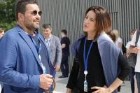 Замглавы думского комитета по информационной политике, информационным технологиям и связи Александр Ющенко и член комитета по образованию и науке Алёна Аршинова посетили форум «Территория смыслов»