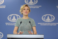 Захарова считает ситуацию с поставками отравляющих веществ боевикам в Сирии «за гранью понимания»