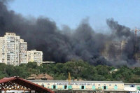 При пожаре в частном секторе Ростова-на-Дону пострадали три человека