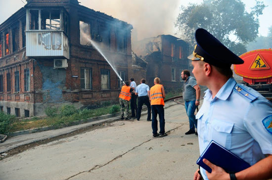 Ростовскому пожару предшествовало бездействие местных властей
