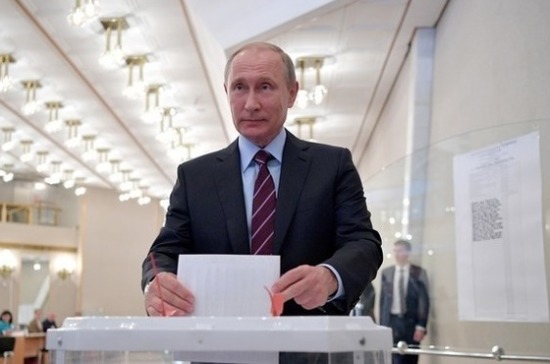 Путин проголосовал на муниципальных выборах в Москве