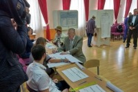 Жириновский проголосовал на муниципальных выборах
