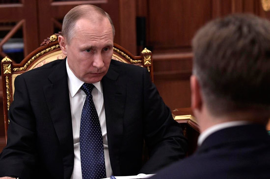 Путин подписал указ о дисциплинарном взыскании Соколову