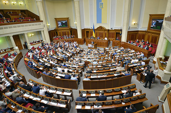 Верховная рада не смогла рассмотреть законопроекты по Донбассу