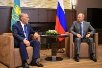 Путин и Назарбаев договорились превратить Казахстан в космическую державу
