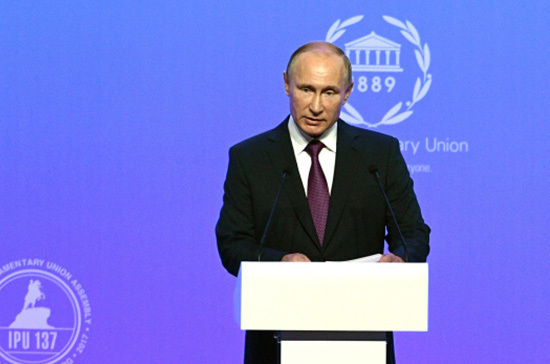 Владимир Путин предложил миру задуматься о послевоенном восстановлении Сирии