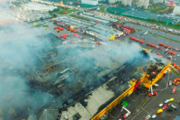 СМИ: основной версией пожара в ТЦ «Синдика» остаётся поджог