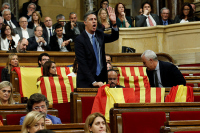 Парламент Каталонии проголосовал за резолюцию о независимости
