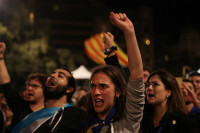 Бывшие члены Женералитата Каталонии прибыли в суд в Мадриде