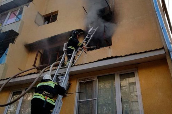 В общежитии в Сочи произошёл пожар
