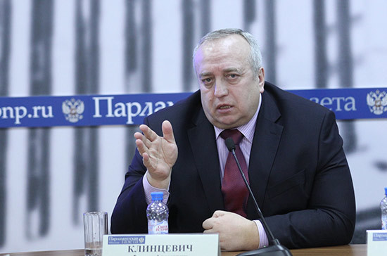 Клинцевич обвинил власти Украины в осквернении Вечного огня в Киеве