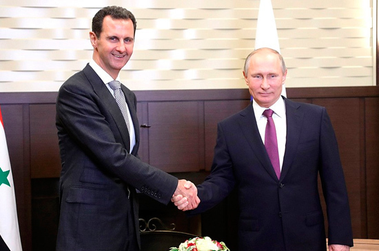 Путин сообщил Эрдогану и Роухани о готовности Асада к конституционной реформе 