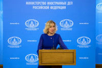 Захарова назвала неприемлемым задержание журналистов ВГТРК и «Звезды» в Кишинёве
