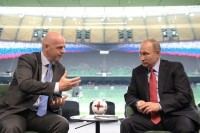 Президент FIFA поблагодарил Россию за подготовку к ЧМ-2018