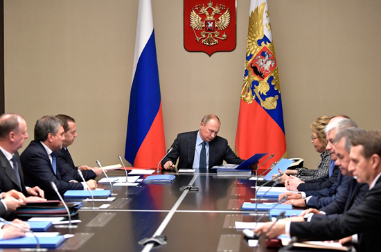 Путин провёл совещание Совета безопасности по вопросу КНДР