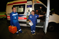 В Томской области сотрудники ГИБДД спасли жизнь женщине,  потерявшей сознание в автобусе