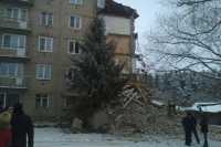 В Ивановской области обрушилась часть стены 5-этажного жилого дома